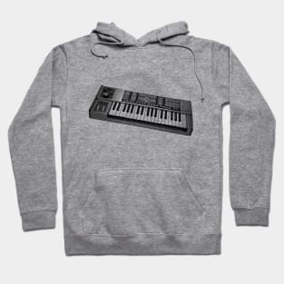 Source 8 bit Synthesizer Tee Hoodie